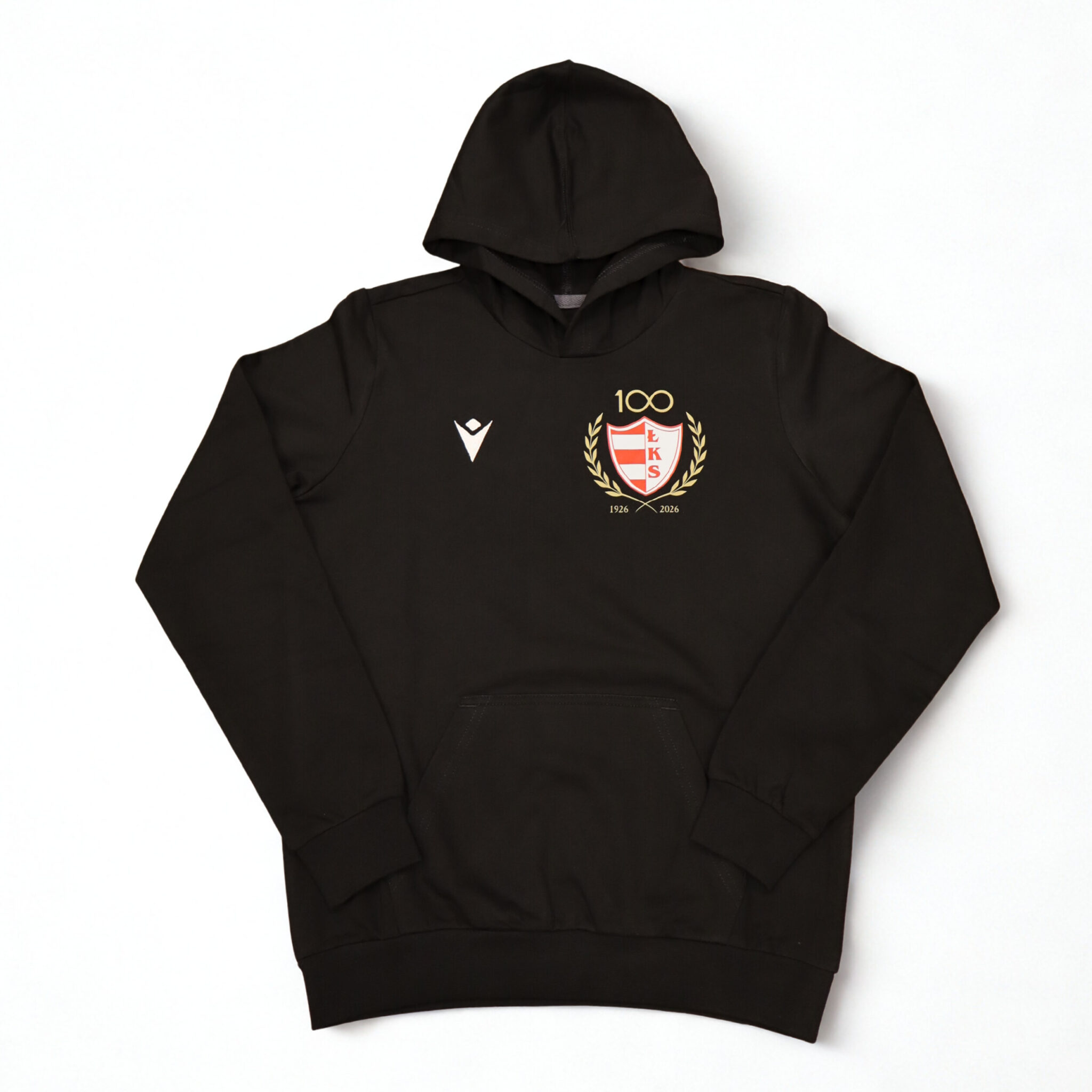 Bluza czarna ŁKS ŁOMŻA